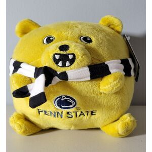 Squishable The YAY-Team‎ Penn State Yellow Round Plush Stuffed Animal Pre-Owned